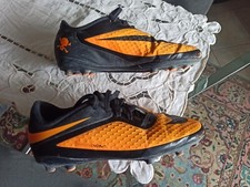 Scarpe da calcio bambino Nike Hypervenom  Phelon FG gialle Misura 35,5