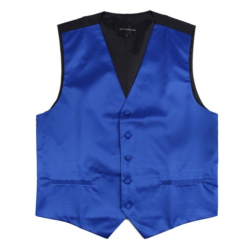 Gilet smoking uomo tinta unita