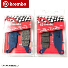 SUZUKI DL V STROM 650 2020 2021 pastiglie freno anteriori CC BREMBO Carbon ce...