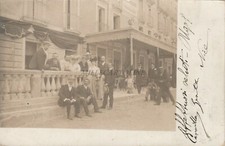 FIRENZE - Albergo Giorgetti 1905 Fotocartolina NPG