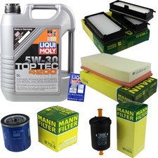 KIT TAGLIANDO FILTRO OLIO LIQUIDO MOLY 5L 5W-30 per PEUGEOT 806 221 2.0 16V