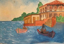 Dipinto ad olio vintage