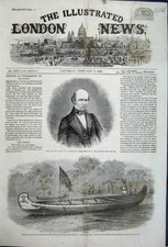 Vecchia stampa antica 1861