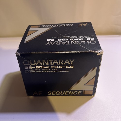 Quantaray 3 5 - 28-80, mm