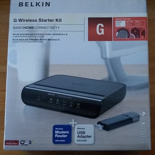 Belkin kit rete modem - kit,