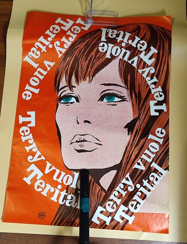 Manifesto pubblicitario 1970 - pubblicitario,