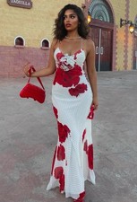 Abito lungo Zara stampa