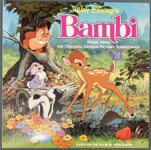 Bambi soundtrack vinyl lp - us,