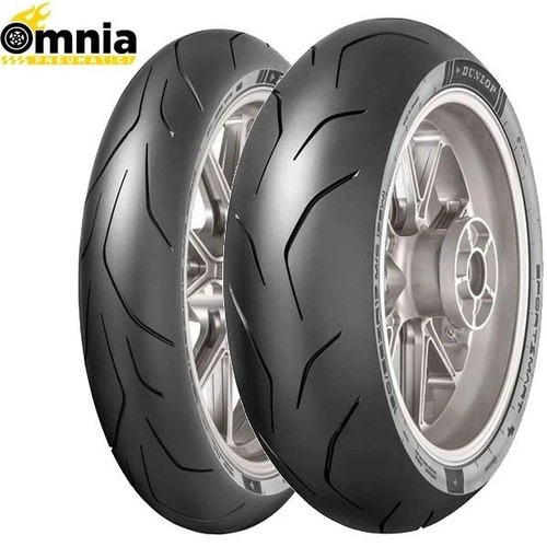 Coppia gomme moto - moto, dunlop