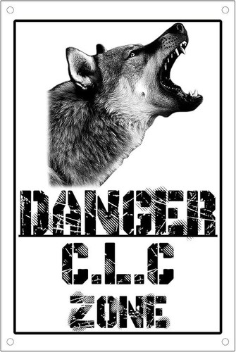 Cartello segnaletico danger - cartello,