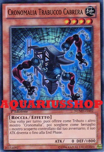 Cronomalia trabucco - yu-gi-oh!,