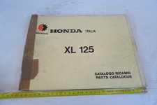 Honda XL 125 catalogo parti di ricambio parts catalogue