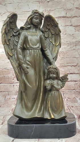 Statua angelo bronzo con - statua,