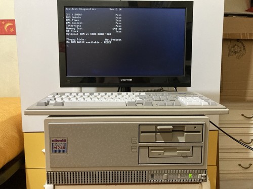 Vintage computer olivetti m240 - vintage,