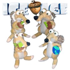 ERA GLACIALE SCRAT Scoiattolo Peluche 20cm SCEGLI VERSIONE Originale Ufficiale