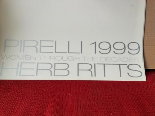 Pirelli 1999 calendario - pirelli,