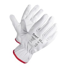 12 paia GUANTI DA LAVORO PELLE