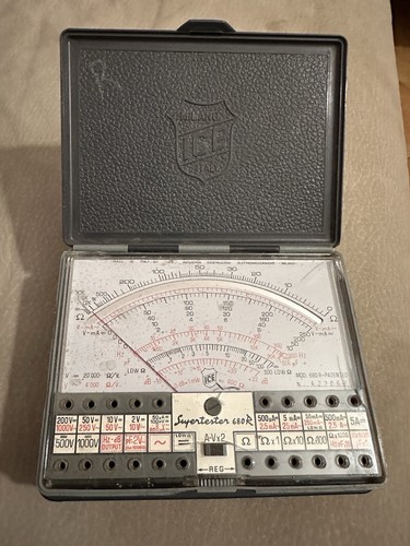 Tester analogico 680r - tester,