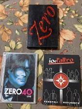 Renato Zero lotto cd dvd Zero Zero 40 live Io e l’altro Fonopoli in movimento