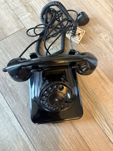 Telefono bachelite nero - telefono,