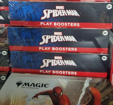 Magic Marvel Spider-man Play Booster Box Display Sigillato 30 Buste INGLESE