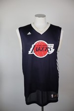 ADIDAS LAKERS NBA CANOTTA MAGLIA SMANICATA BASKET T-SHIRT UOMO TG M BRYANT 24