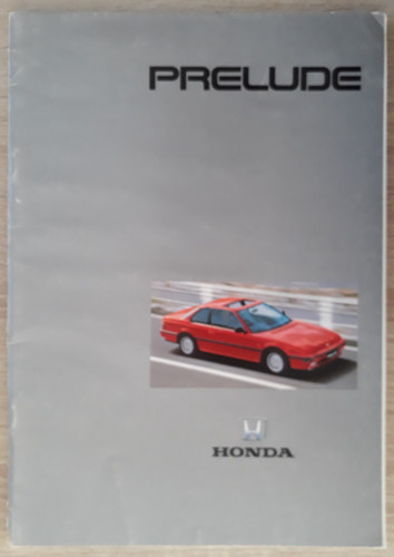 Brochure honda prelude coupè - honda,