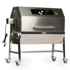 Ash & Ember Griglia Girarrosto per Barbecue in Acciaio Inox 13 Watt, Valutazione 85 LB
