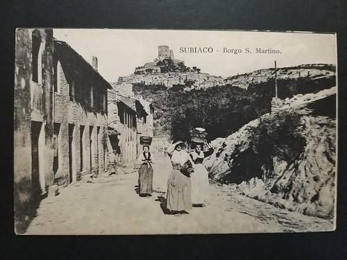Subiaco borgo san - (rome).,