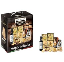 CESTO NATALIZIO  Confezione Regalo 2025 "Sapori D'Italia"-Parmigiano Reggiano 