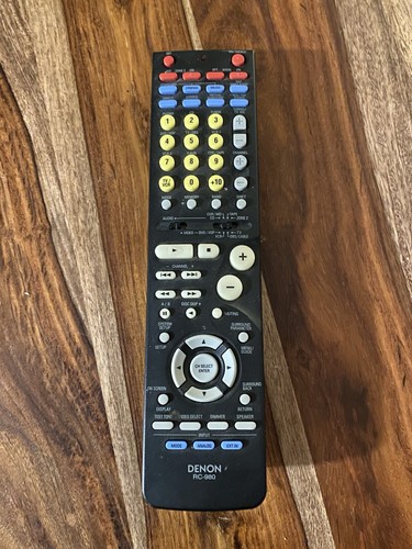 Denon 980 receiver - denon, rc-980