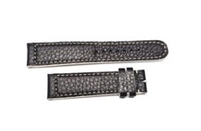 Eberhard black strap 21mm NEW