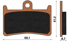 Cp. pastiglie freno ant