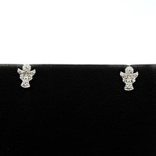 Orecchini in oro bianco 9k
