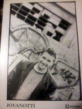 Jovanotti Lorenzo Foto Promozionale Autografata Anni 80 Phonogram Press Photo