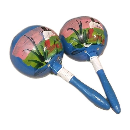 Set maracas dipinte mano - a,