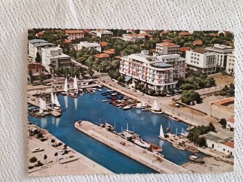 Cartolina riccione darsena - cartolina,