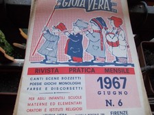 Gioia Vera  - 1967     giugno contiene spartiti  musicali  n.6