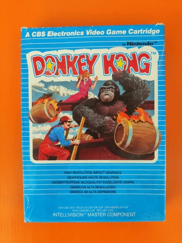 Donkey kong intellivision - intellivision,