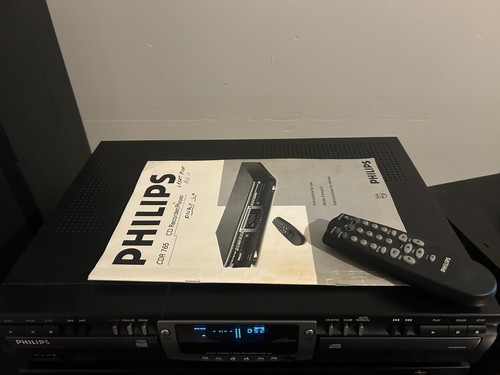 Lettore doppio philips cdr - lettore,