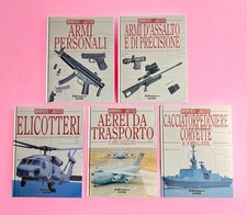 ARMAMENTO E LOGISTICA EDICIONES LEMA Enciclopedia 5 Libri Guerra Armi