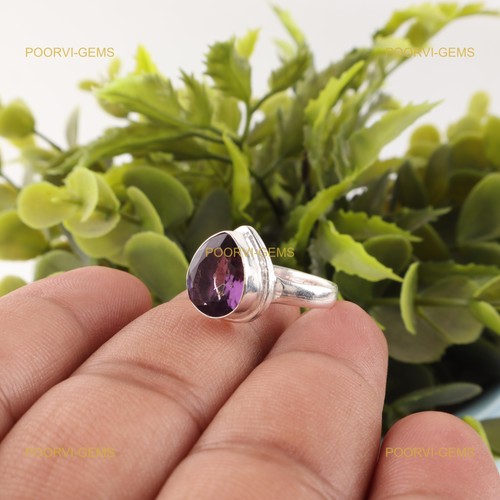 Anello solitaire artigianale - solitaire,