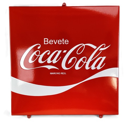 Coca cola insegna smaltata - coca,