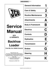 JCB 2CX and variants from No