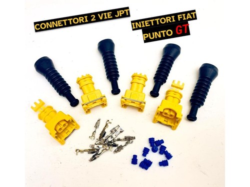 Kit connettori gialli con - 4,