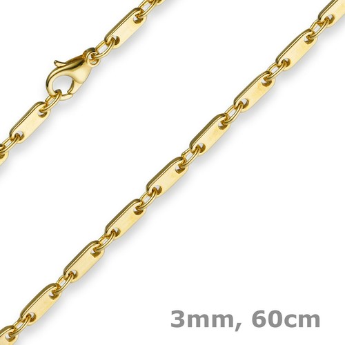 Collana catena oro giallo - a,