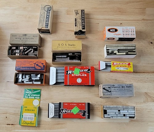 Varie marche graffette - varie, vintage