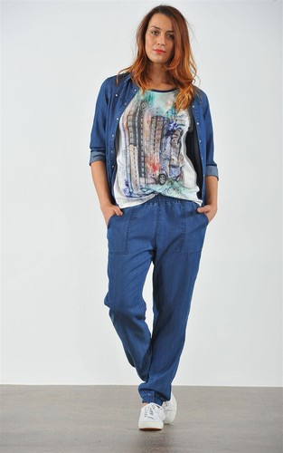 Pantalone conformato donna - pantalone,