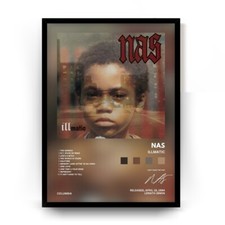 Poster NAS 'Illmatic' senza