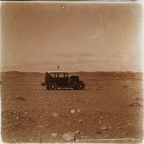 Auto epoca nel deserto - auto,